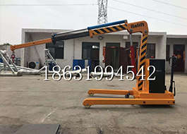 郊区随车吊机随车吊机价格全电动液压吊车间车载1吨电动吊机郊区伸缩吊
